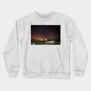 Twyn y Gaer at Night Crewneck Sweatshirt